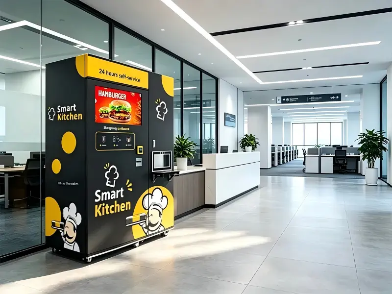 Food vending in office building