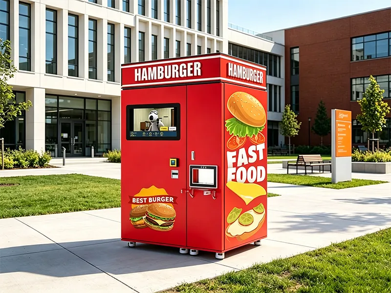 Food vending at a university