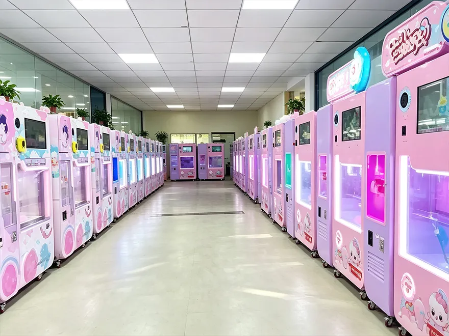 Cotton candy machine quality inspection