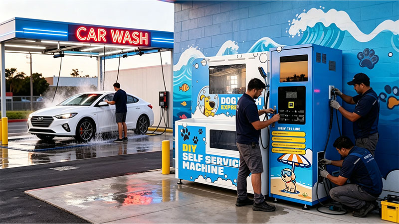 Car Wash Center Installation