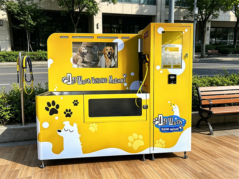 Dog Wash Machine Front View