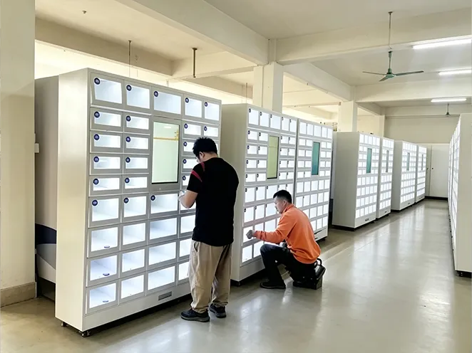 Flower vending machine quality testing