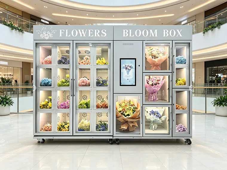 FL-F24 large capacity flower vending machine