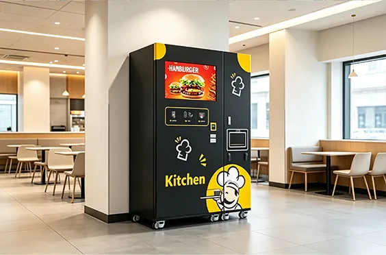 Foodline burger vending machine