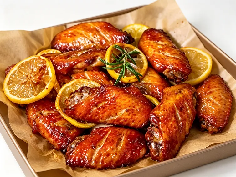 Chicken wings compatible with the Foodline vending machine