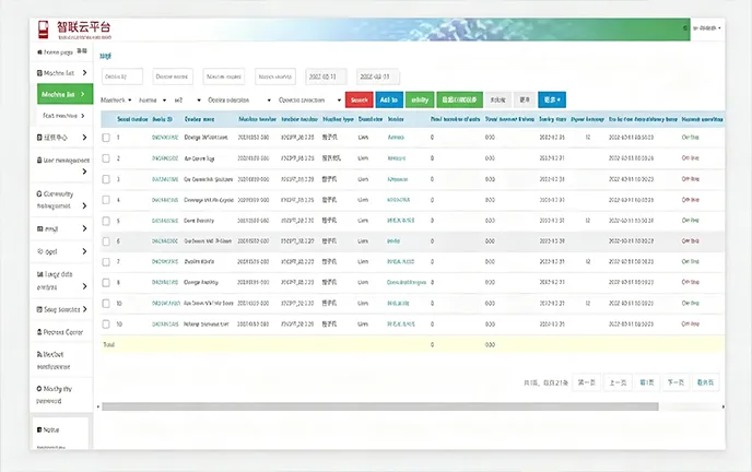 Smart remote management dashboard for orange juice vending machine