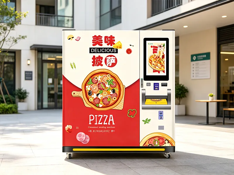 96 Pizza Capacity Commercial Pizza Vending Machine