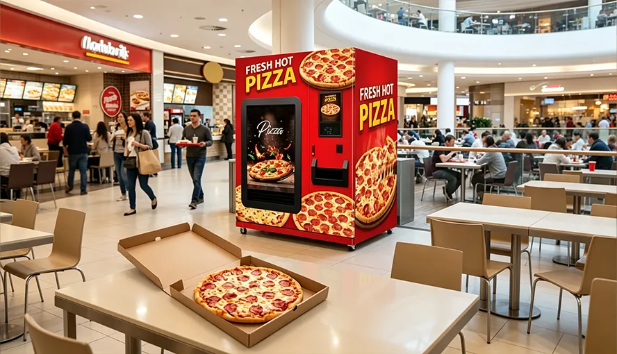 Shopping Mall Pizza Vending