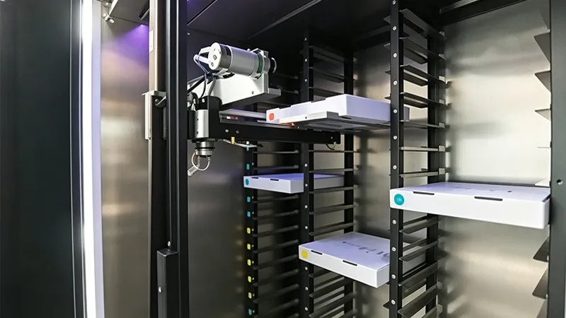 Automatic baking of prepared frozen or refrigerated pizza