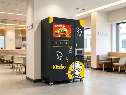 Burger vending machine
