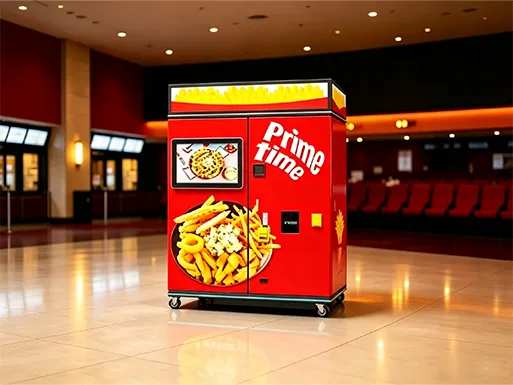 French fries vending machine