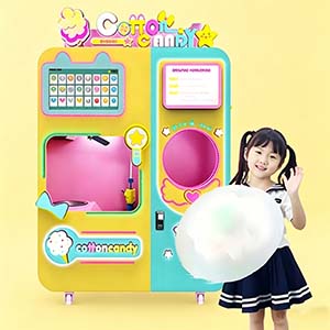 Cotton Candy Vending Machine